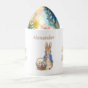Benutzerdefiniert Klassisches Kaninchen Frohe Oste Kaffeetasse