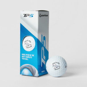 Benutzerdefiniert Lass es fliegen Golfball