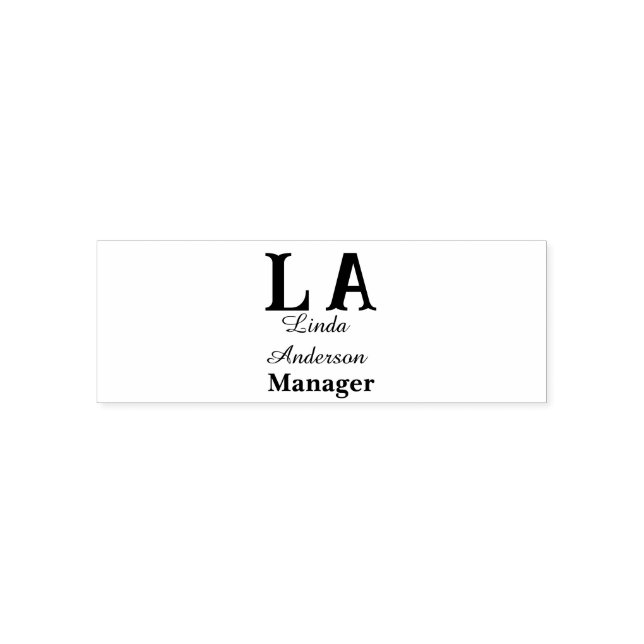 Benutzerdefiniert lebendig professionell permastempel (Design)