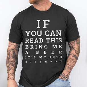 Benutzerdefiniert Lustig 40. Geburtstag Wird 40 Tr T-Shirt