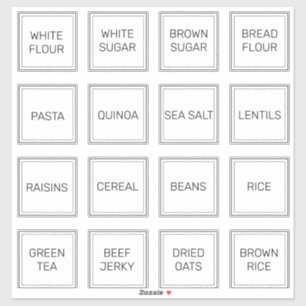 Benutzerdefiniert Minimalistisch 16 Aufkleber mit