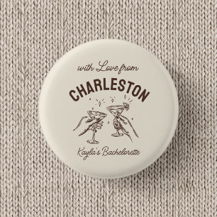 Benutzerdefiniert mit Liebe von Destination Jungge Button