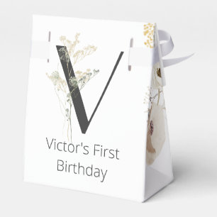 Benutzerdefiniert mit weich farbiger Wilder Blume Geschenkschachtel