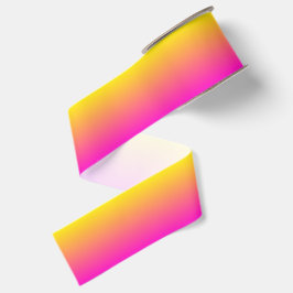 Benutzerdefiniert Neon Pink Ombre Ripsband