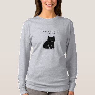Benutzerdefiniert Nicht Ein Mensch Katze Frauen T-Shirt