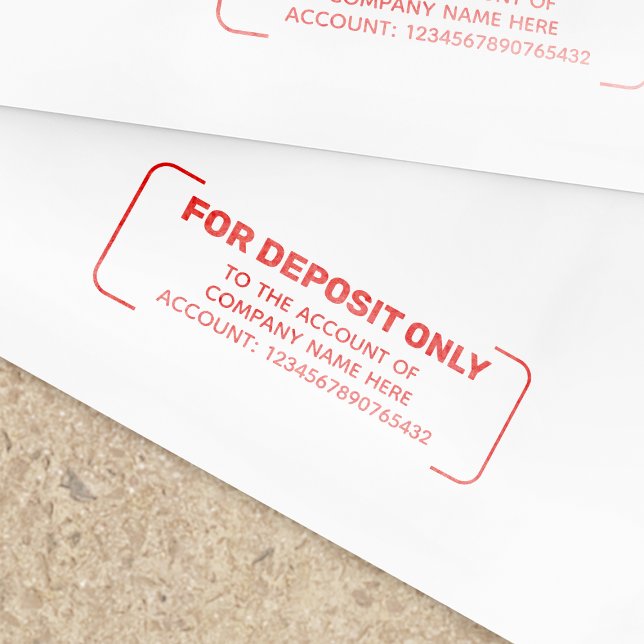 Benutzerdefiniert nur für Einlagenkonten Kontonumm Permastempel (Von Creator hochgeladen)