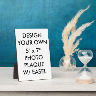 Benutzerdefiniert Personalisiert 5" x 7" Foto Plaq Fotoplatte