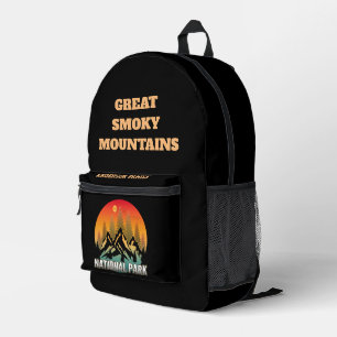 BENUTZERDEFINIERT PERSONALISIERT NATIONALPARK VINT BEDRUCKTER RUCKSACK
