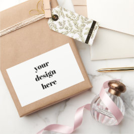 Benutzerdefiniert Rechteckiger Aufkleber