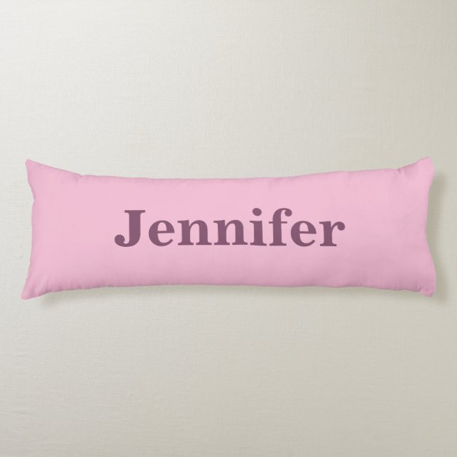 Benutzerdefiniert rosa Blossom Comfort Color Seitenschläferkissen (Vorderseite)