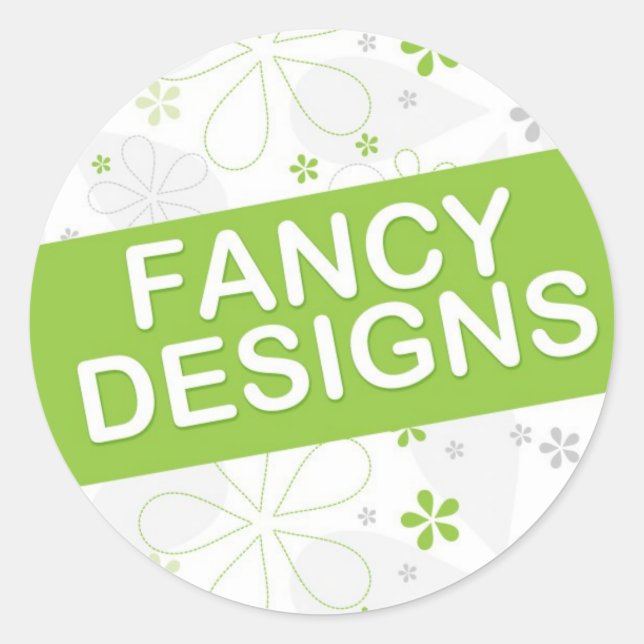 Benutzerdefiniert Runder Aufkleber (Vorderseite)