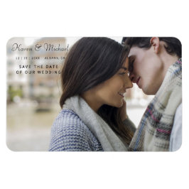 Benutzerdefiniert Save the Date - Personalisiertes Magnet