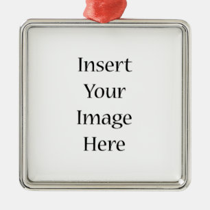 Benutzerdefiniert Silbernes Ornament