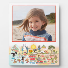 Benutzerdefiniert SoCal 8x10 Fotoplatte