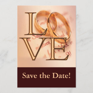Benutzerdefiniert Speichern von Datumskarten, Onli Save The Date