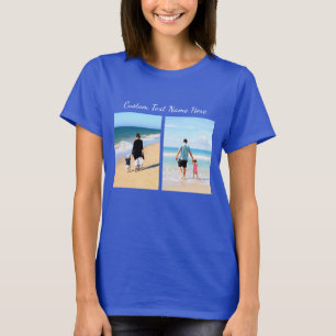 Benutzerdefiniert T - Shirt für die FotoCollage mi
