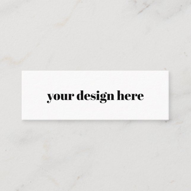 Benutzerdefiniert Telefonnummerkarte (Vorderseite)