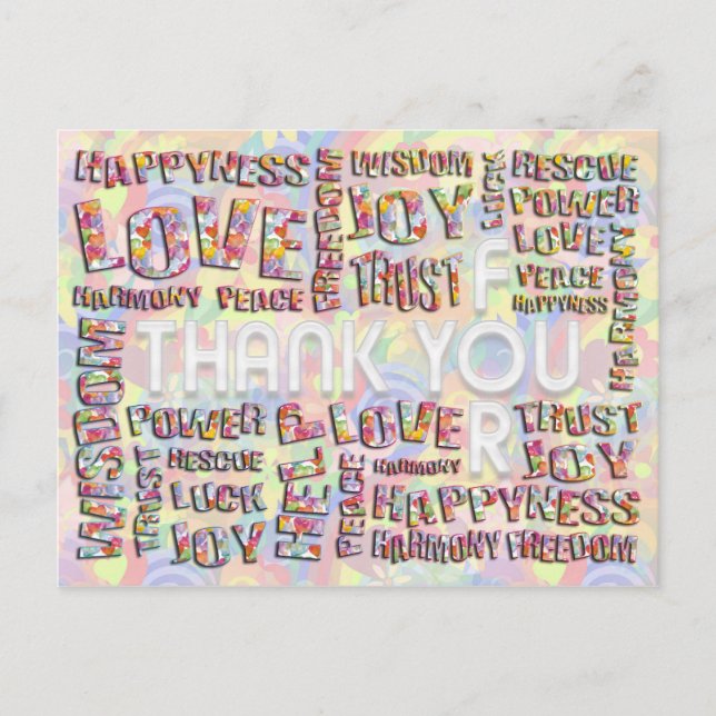 Benutzerdefiniert Text, Zeichen, Bild und Hintergr Postkarte (Vorderseite)