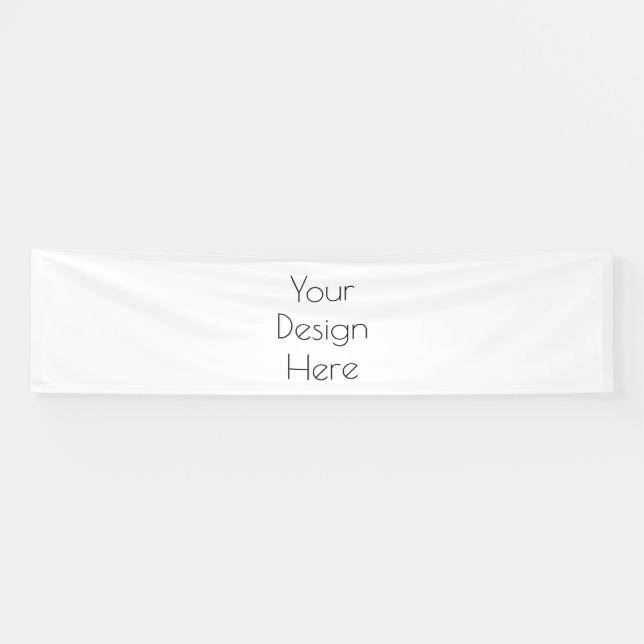 Benutzerdefiniert und Personalisiert Banner (Horizontal)