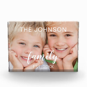 Benutzerdefiniert und Personalisiertes Hinzufügen  Fotoblock