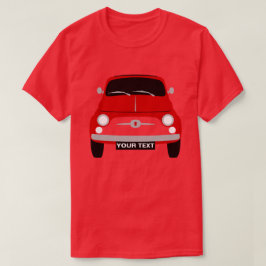 Benutzerdefiniert Vintages klassisches Fiat 500 T-Shirt
