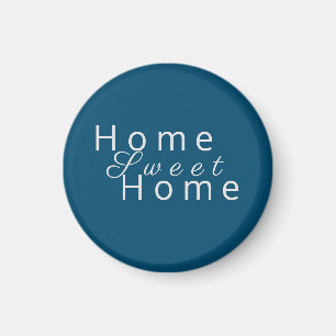 Benutzerdefiniert "Zuhause Sweet Zuhause" Ocean Bl Magnet