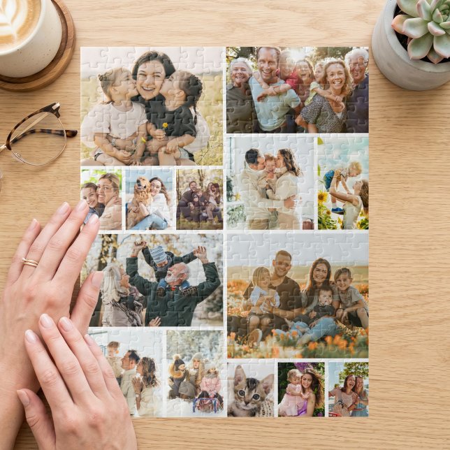 Benutzerdefinierte 14-Foto-Collage Puzzle (Von Creator hochgeladen)