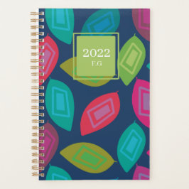 Benutzerdefinierte 2025 farbenfrohe Planer-Monogra Planer