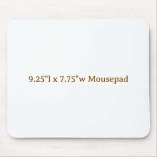 Benutzerdefinierte 23,5 cm x 19,7 cm Mauspad