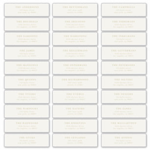 Benutzerdefinierte 30 x Individuelle editierbare A Aufkleber