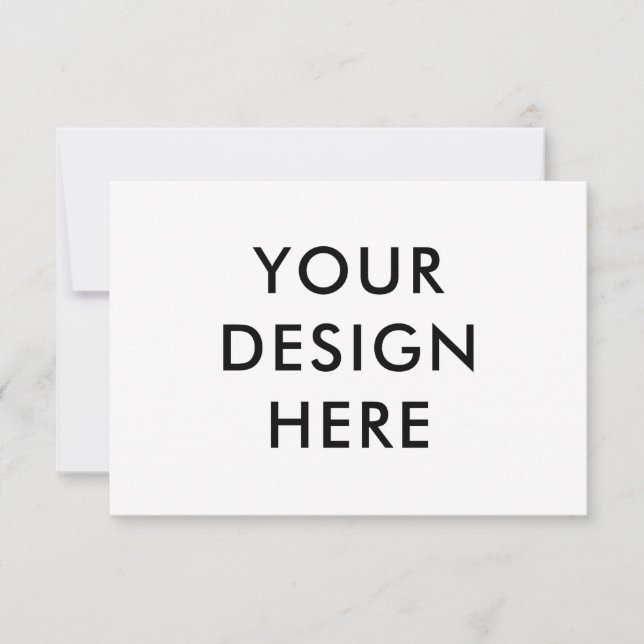 Benutzerdefinierte 3,5 x 5 Zoll horizontale Karte  (Vorderseite)