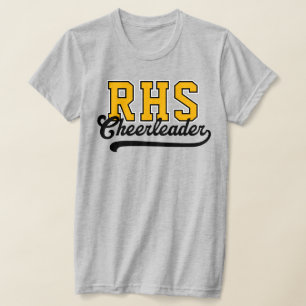 Benutzerdefinierte 3-Buchstaben-Anfangsbuchstaben T-Shirt
