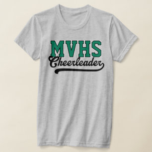 Benutzerdefinierte 4-Buchstaben-High-School-Anfang T-Shirt