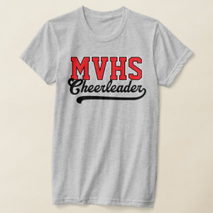 Benutzerdefinierte 4-Buchstaben-High-School-Anfang T-Shirt