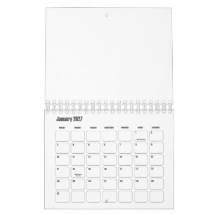 Benutzerdefinierte 5,5" L x 7" B Tasten Kalender