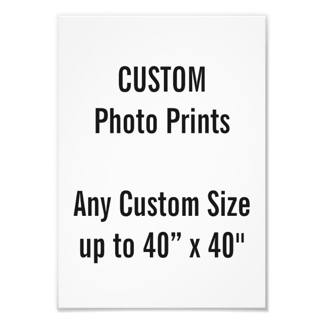 Benutzerdefinierte A4-Foto Print UK Frame Size Fotodruck (Vorne)
