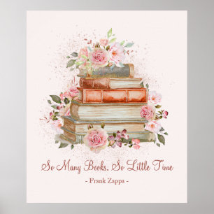 Benutzerdefinierte Angebotsbücher und Vintage Rosa Poster