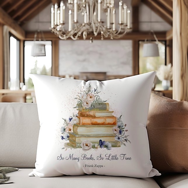 Benutzerdefinierte Angebotsbücher Vintage Beige Bl Kissen (In situ)