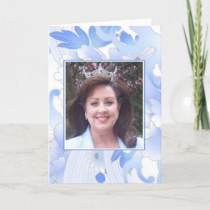 Benutzerdefinierte Ankündigung von Pageant Grußkar