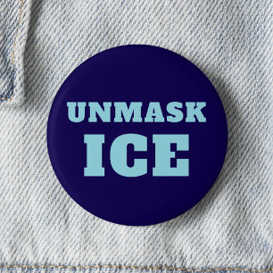 Benutzerdefinierte Anti-ICE-Protestschilder Button