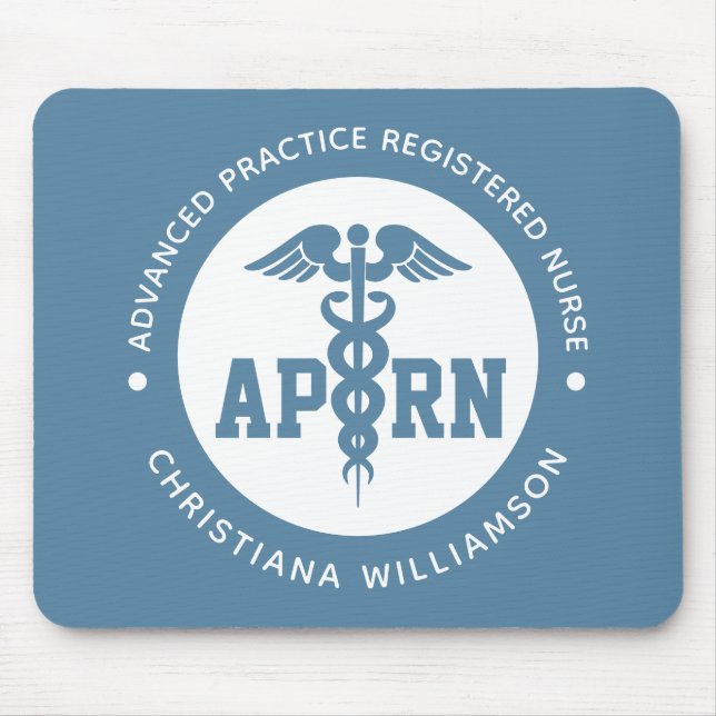 Benutzerdefinierte APRN Advanced Practice Register Mousepad (Vorne)