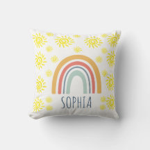 Benutzerdefinierte Aquarell-Launische-Boho-Regenbo