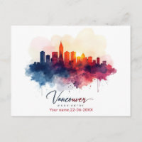 benutzerdefinierte Aquarell Vancouver Washington S