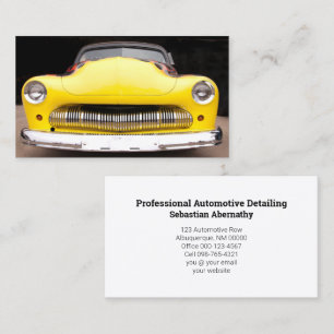 Benutzerdefinierte Automobilberufe Visitenkarte