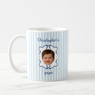 Benutzerdefinierte Baby-Foto-Kaffeetasse für Papa Kaffeetasse