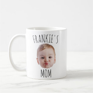 Benutzerdefinierte Baby-Gesichtsfoto-Tasse Persona Kaffeetasse