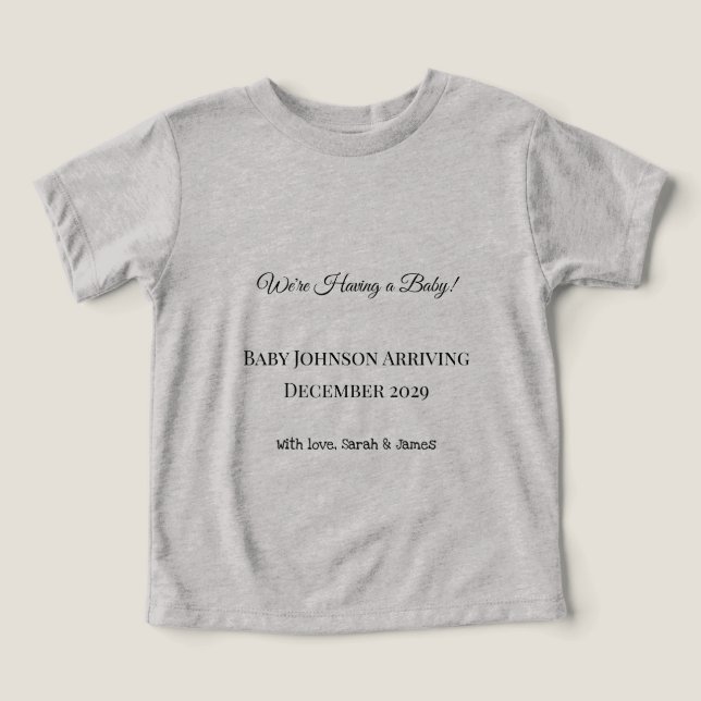 Benutzerdefinierte Baby-Revecard (Design Vorderseite)