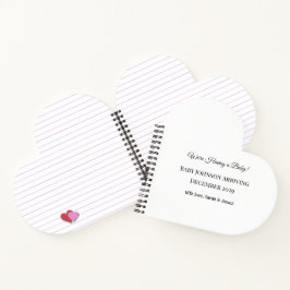 Benutzerdefinierte Baby-Revecard Notizbuch