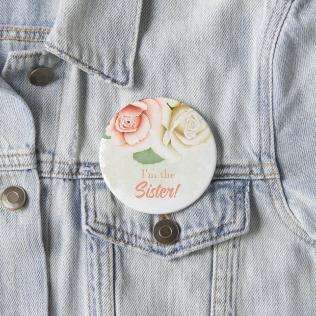 Benutzerdefinierte Baby Shower Party Ich bin die S Button (Beispiel)