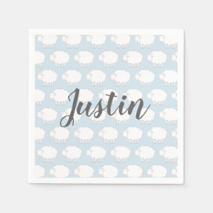 Benutzerdefinierte Baby-Shower-Partyservietten mit Serviette